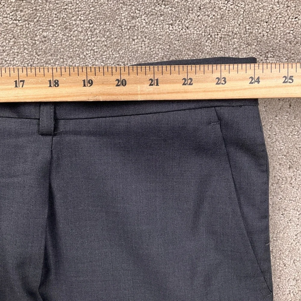 SACARI CLASSIC Suit Mens 56S 48W 26L Charcoal Gray Super 150 Wool Classic Career